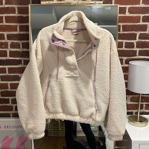 Universal Threads Cream Quarter Zip